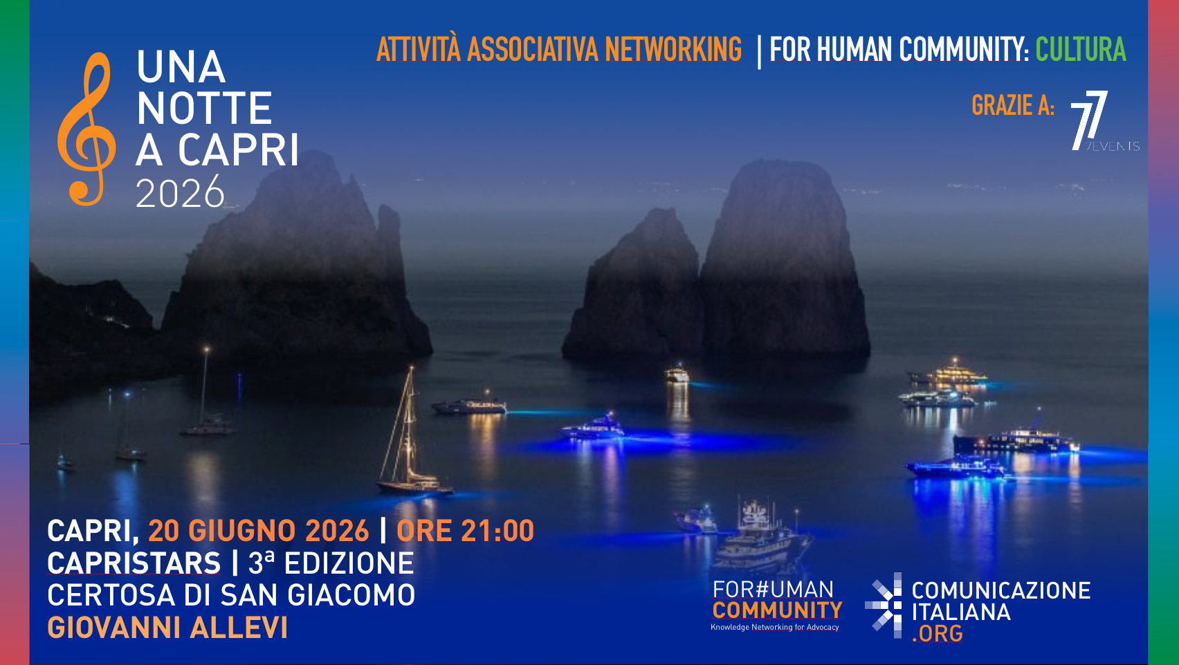 Una notte a Capri 2026